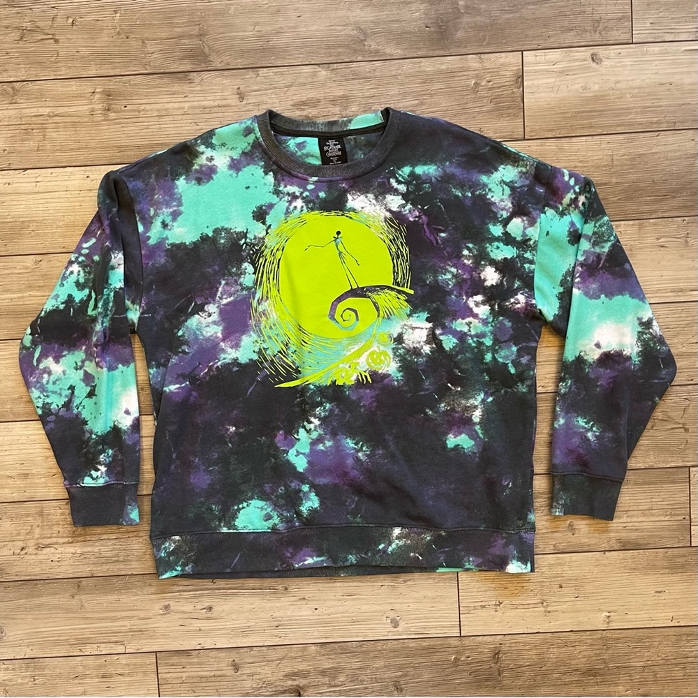 Disney | Nightmare Before Christmas Tie Dye Crewneck Sweatshirt | Size: XL
